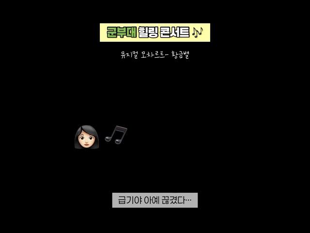 [군부대 힐링 콘서트] 모차르트 - 황금별