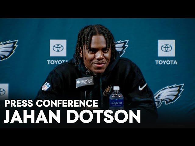 Eagles Press Conference: Jahan Dotson, A.J. Brown, and More | August 29, 2024