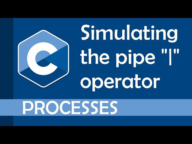 Simulating the pipe "|" operator in C