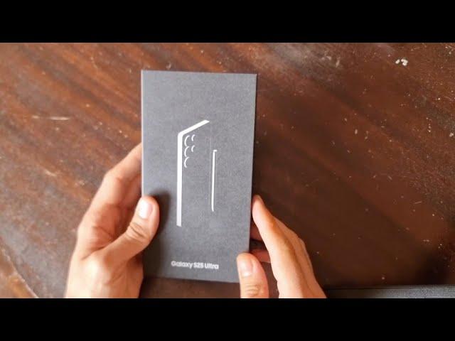 Samsung Galaxy S25 Ultra unboxing! (Titanium Silverblue)
