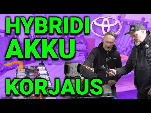 597. Toyotan hybridiakkuja korjataan vain vähän