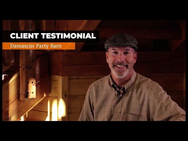 DC Structures Client Testimonial | Backyard Party Barn Kit