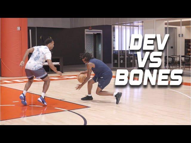 Dev vs Bones Hyland! He's really like that!