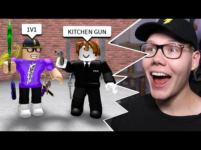 1v1 VS. Folix (Roblox Murder Mystery 2)