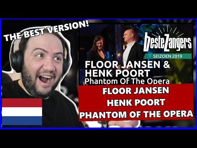 Floor Jansen & Henk Poort - Phantom Of The Opera | Beste Zangers 2019 | Teacher Paul Reacts 