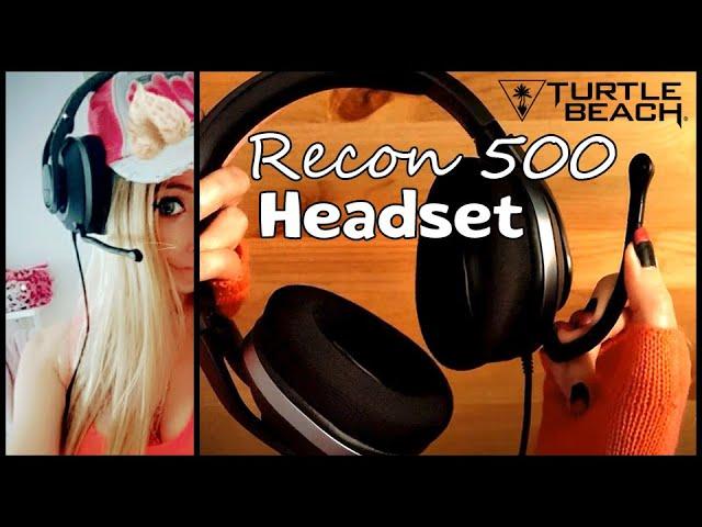  Turtle Beach Recon 500 Wired Headset Unboxing 