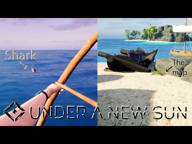 Killing sharks and finding the map Ep. 13 - Under A New Sun  -  Gameplay