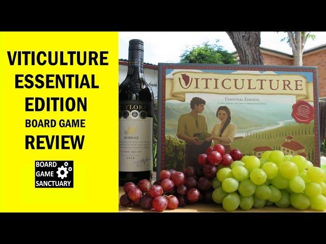 Viticulture Essential Edition Board Game Review & Runthrough