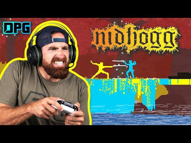 Ty vs. Sparky in NIDHOGG!! | Dude Perfect Gaming