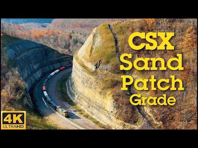 CSX Sand Patch Grade 4K - Keystone Subdivision