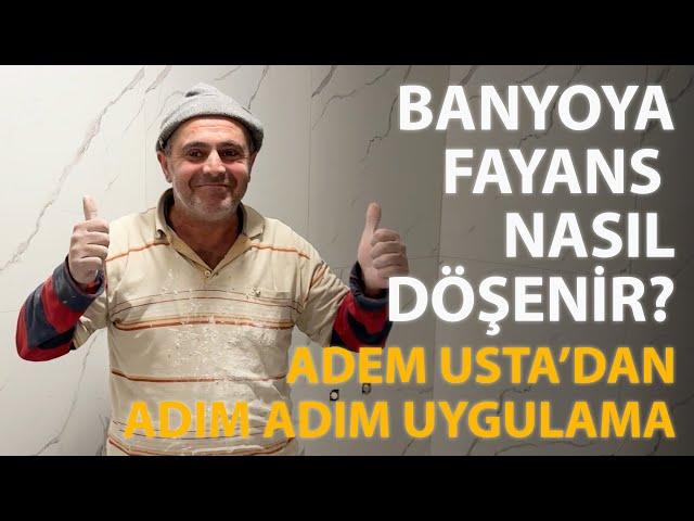 Banyoya Fayans Nasıl Döşenir? - Ankara Fayans Ustası