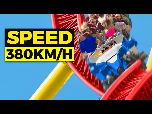 Top 10 FASTEST Roller Coasters in the World (2024)