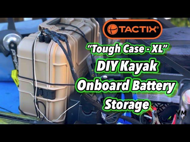 DIY Kayak Onboard Battery Storage - BUDGET FRIENDLY Solution