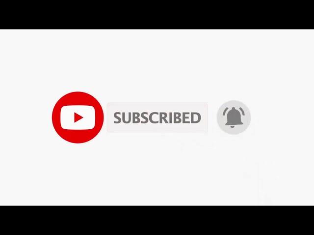 subscribe and bell icon intro template IN HD 1080p | without copyright | animation subscribe button