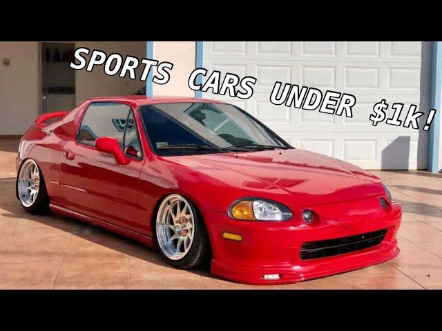 Top 10 MOST FUN Cars You Can Buy Under $1,000!! (New Series)