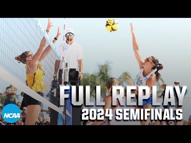 UCLA vs. LSU: 2024 NCAA beach volleyball semifinals | FULL REPLAY