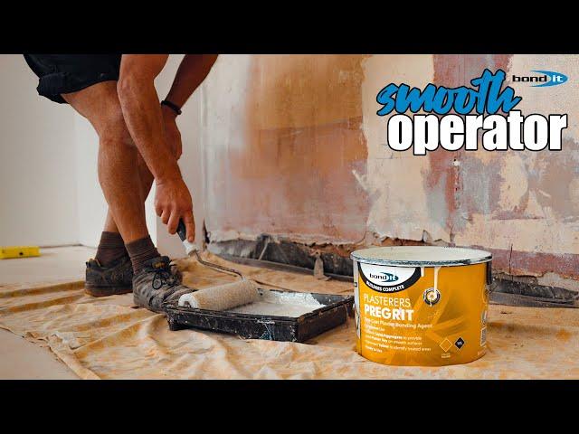 Plaster’s Pre-Grit from Bond-It demonstrated and reviewed on site…