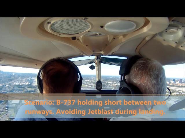 ORANGE COAST COLLEGE AVIATION SCIENCE: Avoiding Jetblast Landing Rwy 20L at KSNA