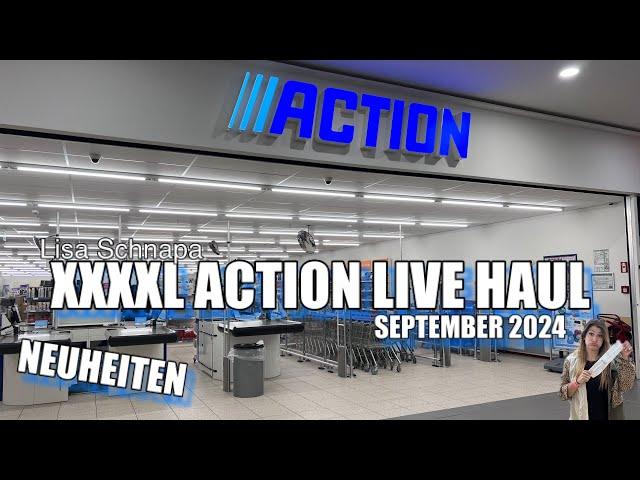 XXXL ACTION LIVE HAUL | SEPTEMBER 2024 | HERBST DEKO | WEIHNACHTSDEKO |  NEUHEITEN