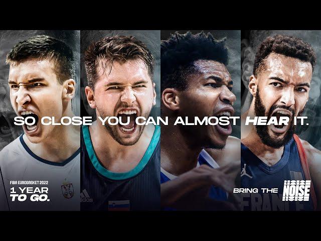 1 year to go to FIBA EuroBasket 2022 | #BringTheNoise