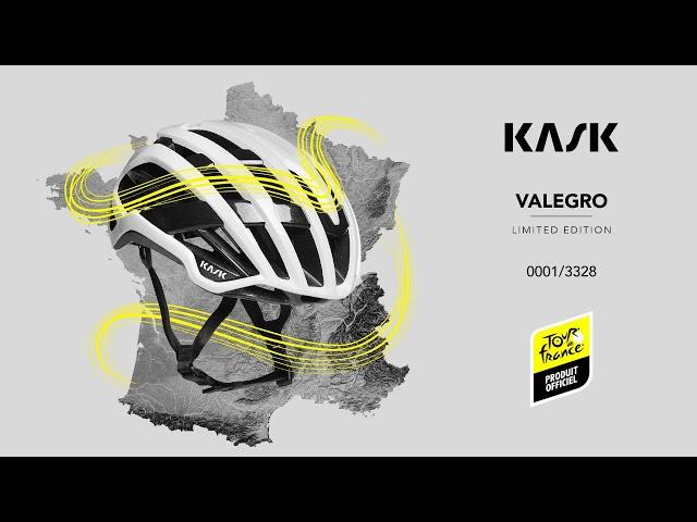 KASK VALEGRO ‘TOUR DE FRANCE’ – OFFICIAL PRODUCT FOR LA GRANDE BOUCLE 2022.