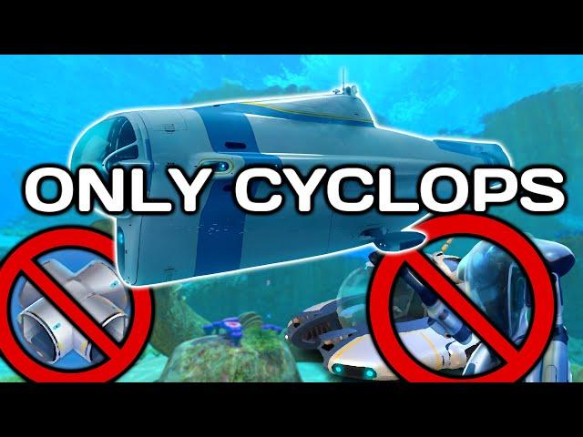 Can I Beat Subnautica with Just a Cyclops? (Part 1)