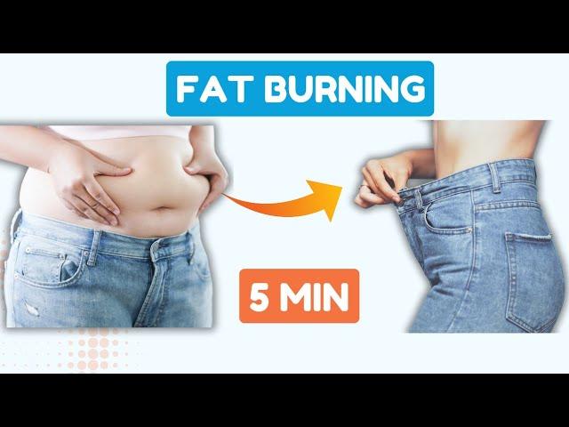 5-Minute Easy Exercises to Lose Weight At Home | Fat Burning