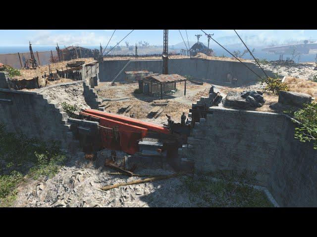 Fallout 4 Realistic Castle Build Tour (minimal mods)