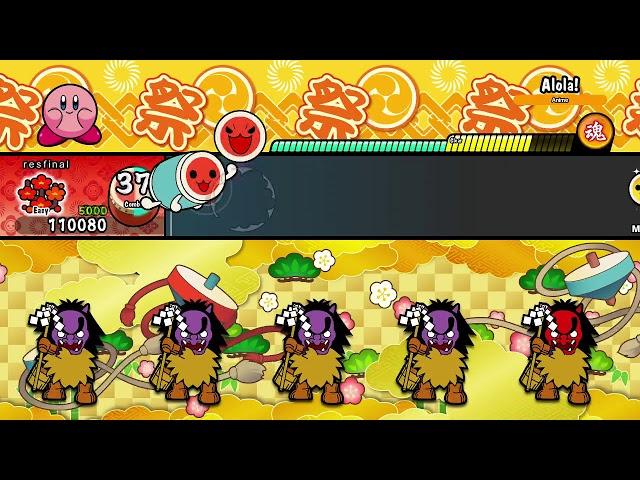 Taiko Drum Master Taiko No Tatsujin Nintendo Switch gameplay 7