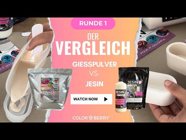 JESIN vs. GIESSPULVER ! Der ultimative Vergleich - Teil 1