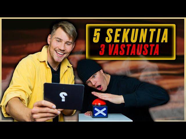 5 SEKUNTIA, 3 VASTAUSTA ft. Daniel Ahola & Andreas Tolonen