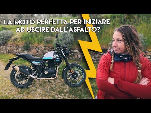 La moto perfetta per iniziare ad uscire dall'asfalto