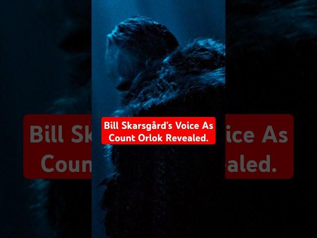 Bill Skarsgård's Voice As Count Orlok Revealed #Nosferatu #CountOrlok #BillSkarsgård