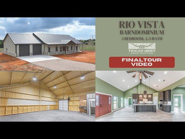 Barndominium Full Tour - 2,200 Sqft Rio Vista | 3 Bedroom 2.5 Bath