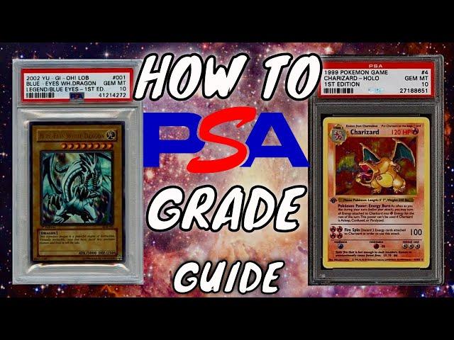 HOW TO PSA GRADE YuGiOh & Pokemon Trading Cards | UK & EU PSA GRADING SERVICE | VintageTradingCards