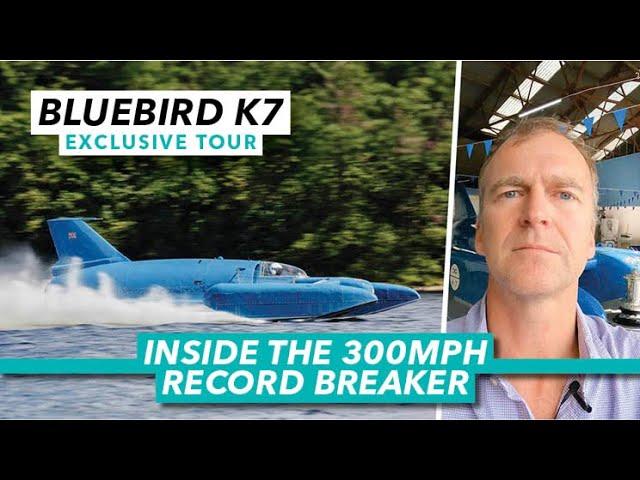 Inside Donald Cambell's legendary 300mph record breaker | Bluebird K7 tour | Motor Boat & Yachting