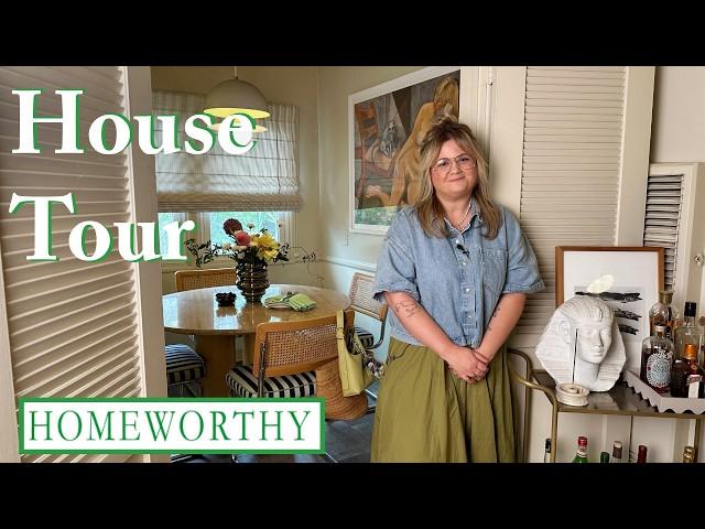 HOUSE TOUR | A Colorful Los Angeles Apartment with Vintage Charm & Bold Style