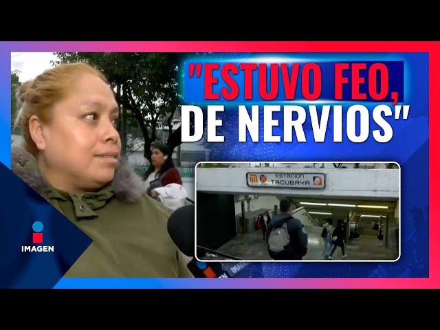 Usuaria del Metro CDMX narra cómo vivió el ataque en la estación Tacubaya | Noticias con Paco Zea