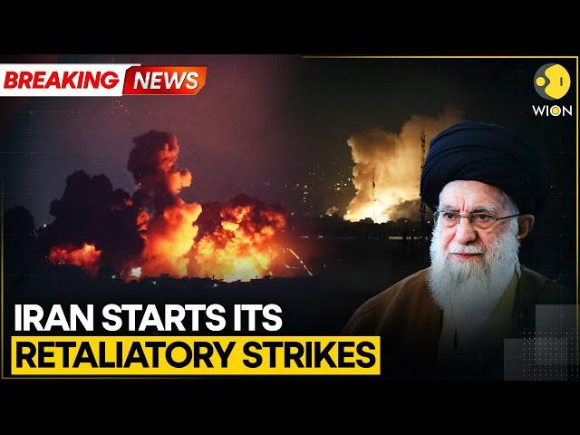 BREAKING: Iran Starts Its Retaliatory Strikes Against Israel, Launches Fresh Missile Attacks| WION