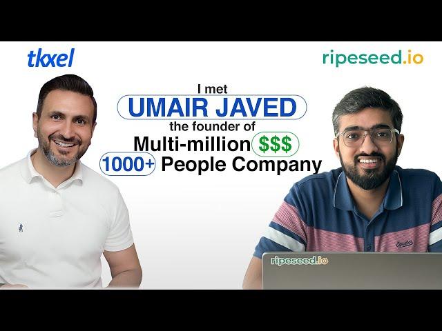 Meeting Umair Javed from Tkxel for mentorship - Sales, hard decisions & stress?