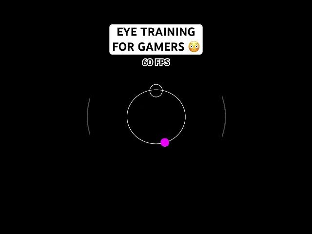 Get Better Aim with this 60 FPS Eye Training #gaming #shorts