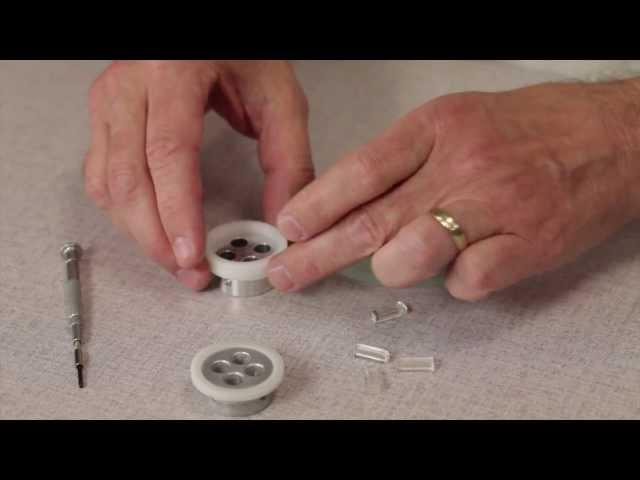 Microscopy Sample Preparation Part III: Placing Sample Tablets in the Holder