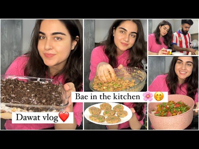 Dawat ki Tayari ️ special guest in kitchen️