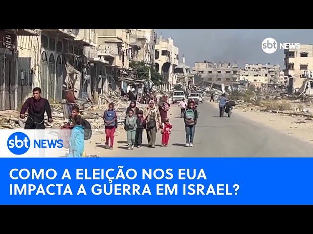 Como a eleição nos EUA impacta a guerra em Israel?