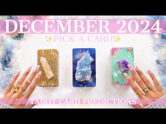 YOUR December 2024 Personal PredictionsTarot ReadingPsychic‍️Pick A Card