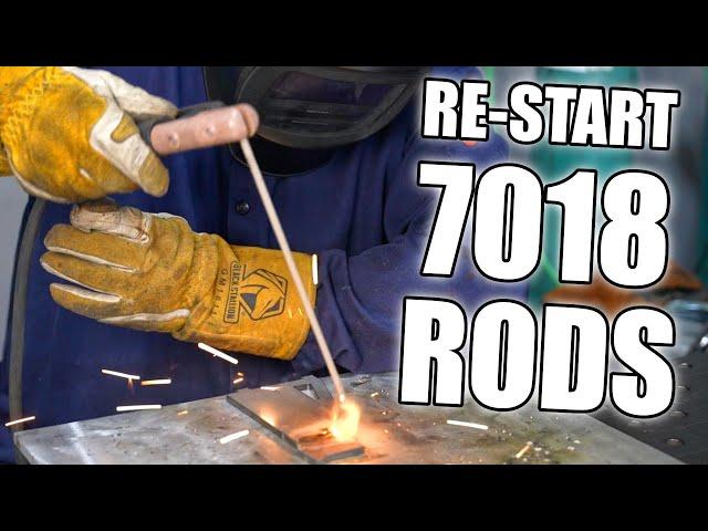 Restart 7018 Electrodes the Easy Way - Stick Welding Techniques