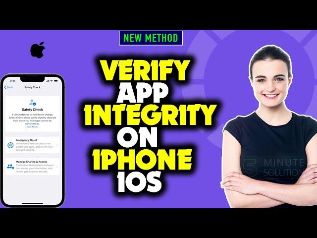 How to verify app integrity on iPhone iOS 2024 | Fix App Integrity can't Be Verified