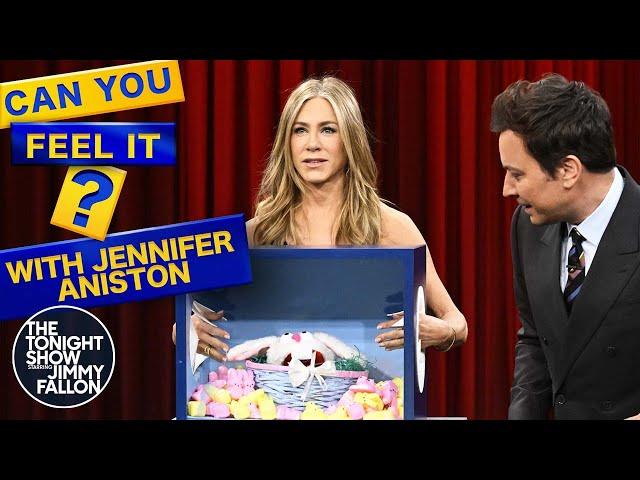 Can You Feel It? with Jennifer Aniston | The Tonight Show Starring Jimmy Fallon