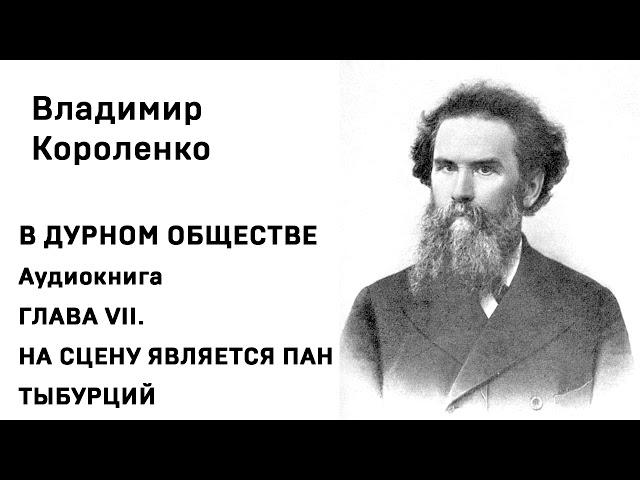 Владимир Короленко В ДУРНОМ ОБЩЕСТВЕ Аудиокнига ГЛVII  НА СЦЕНУ ЯВЛЯЕТСЯ ПАН ТЫБУРЦИЙ Слушать Онлайн