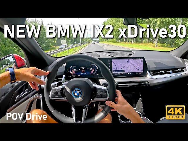 The New BMW IX2 xDrive30 POV Drive